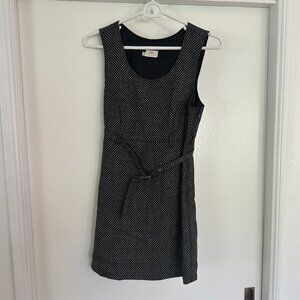 Sisley Sleeveless Grey Wool Dress -- XS